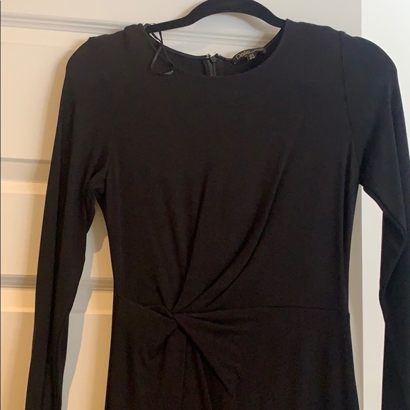 Long sleeve black dress - Picture 2 of 3